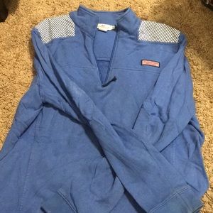 vineyard vines shep shirt quarter zip pullover